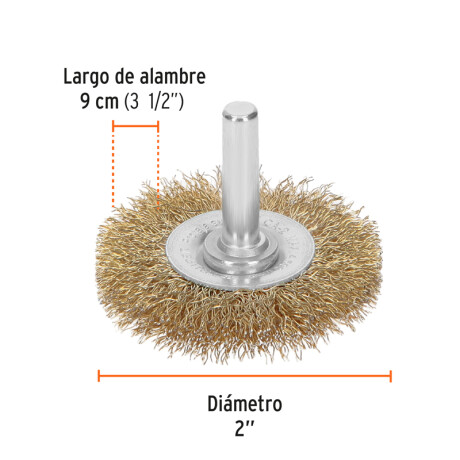 CEPILLO CIRCULAR 51MM ACERO 0.3MM-BLISTER TRUPER CA-2 N/a