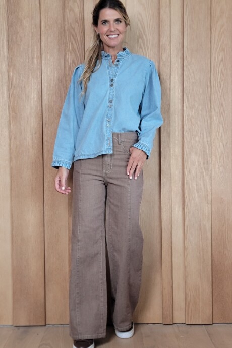 Jean Praga Denim Almendra