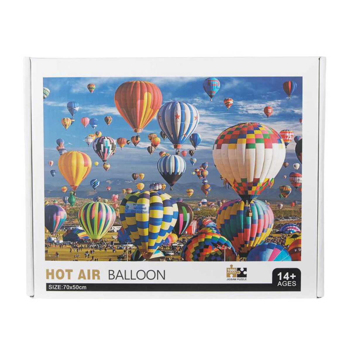 Puzzle Globos aerostaticos 1000pcs 23x19cm - Puzzle Globos Aerostaticos 1000pcs 23x19cm 