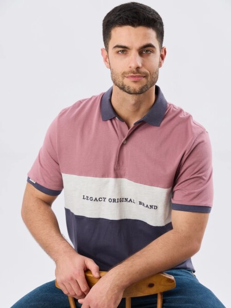 T-SHIRT LEGACY 6175 M.C FRANJA BOR PIED