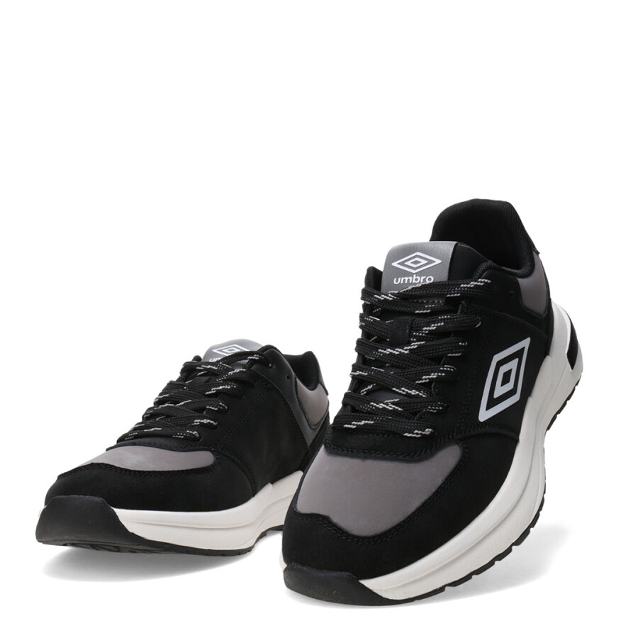 Championes de Hombre Umbro Kixs Negro - Blanco