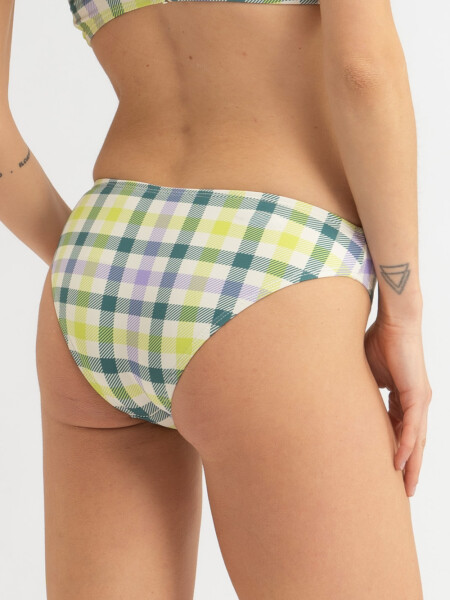 Bombacha bikini Estampado- Cuadros