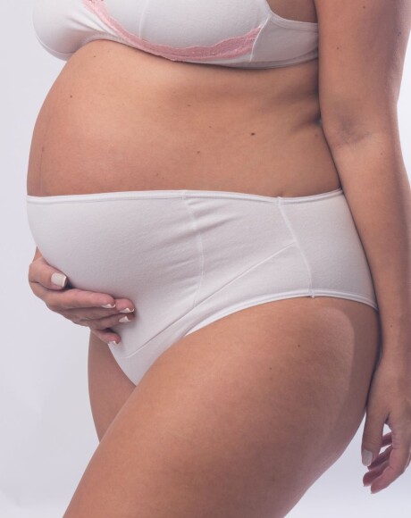 Bombacha Maternal Loana Blanco