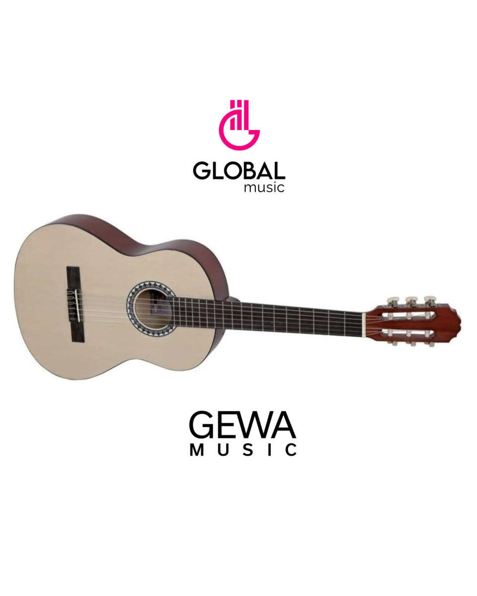 PURE GEWA Guitarra Clásica 1/2 natural 