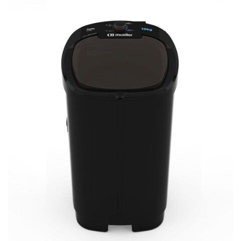 Lavarropas Semiautomático Mueller Family Lite 10Kg. Negro