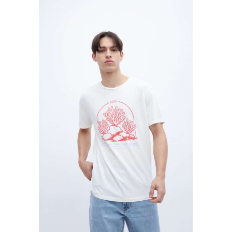 Remera Gunnar Off white