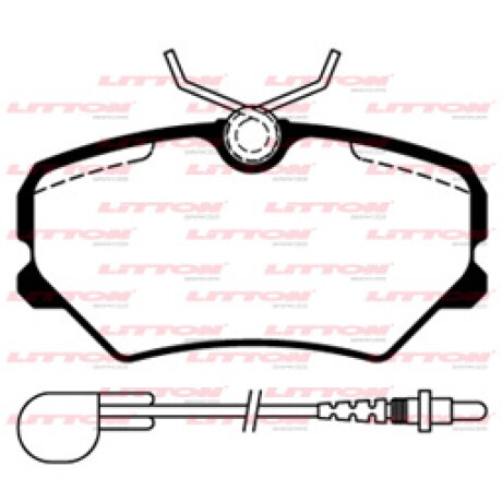 PASTILLAS DE FRENO CITROEN - PEUGEOT 405 89-96 DELANTERA SIST.GIRLING TRW 05P293 LITTON PASTILLAS DE FRENO CITROEN - PEUGEOT 405 89-96 DELANTERA SIST.GIRLING TRW 05P293 LITTON
