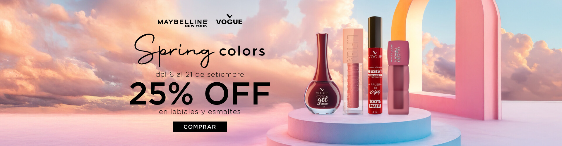 Spring Color 25% off!