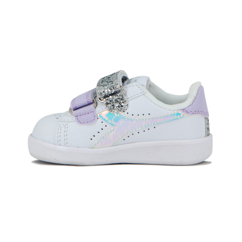 Diadora KNOCK ON Lifestyle Niños Blanco-Lila Blanco-Lila
