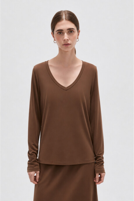 Remera Tivia Chocolate