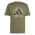 Remera de Hombre Adidas Nt Logo Verde Oliva