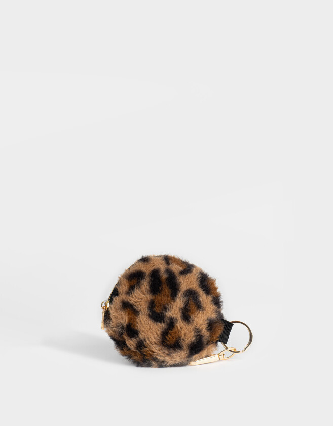 Monederos Monedero Peluche Animal Print - Estampado Animal Print