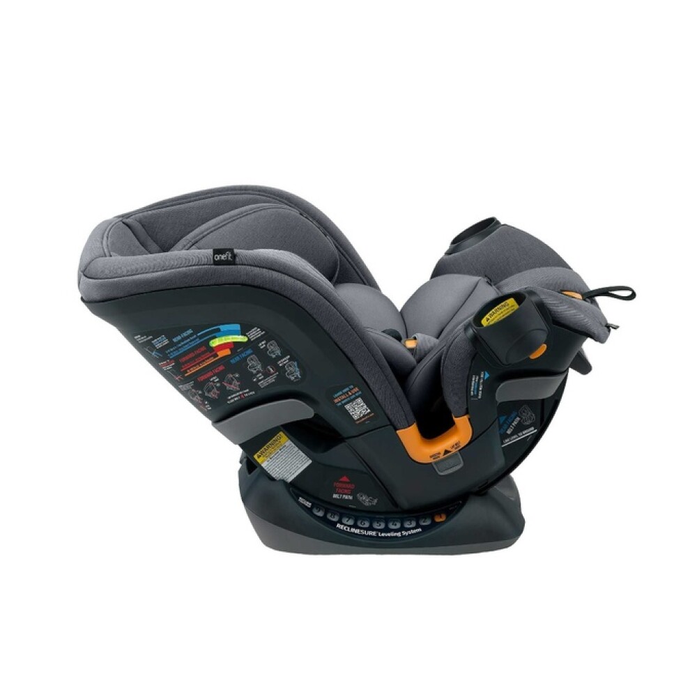 Silla de auto ONEFIT SLATE CHICCO 0 a 45kg (ISOFIX) gris