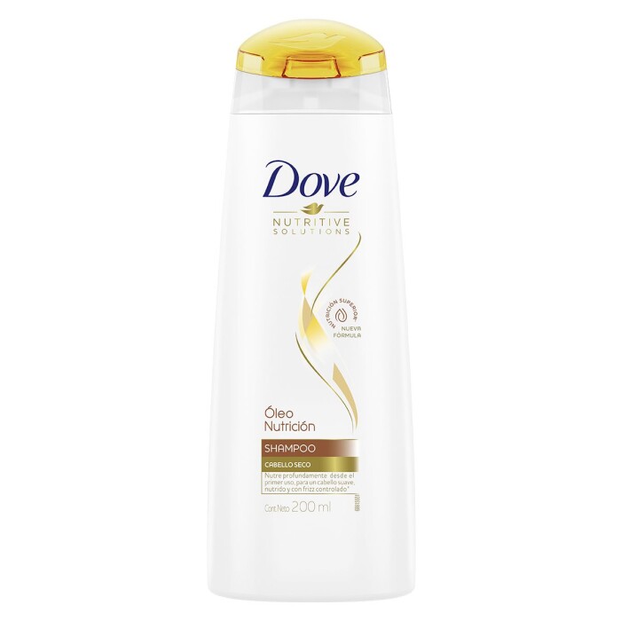 DOVE SHA OLEO NUTRICION 12/200 ML UNID. única