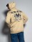 Canguro con estampas Emir Beige