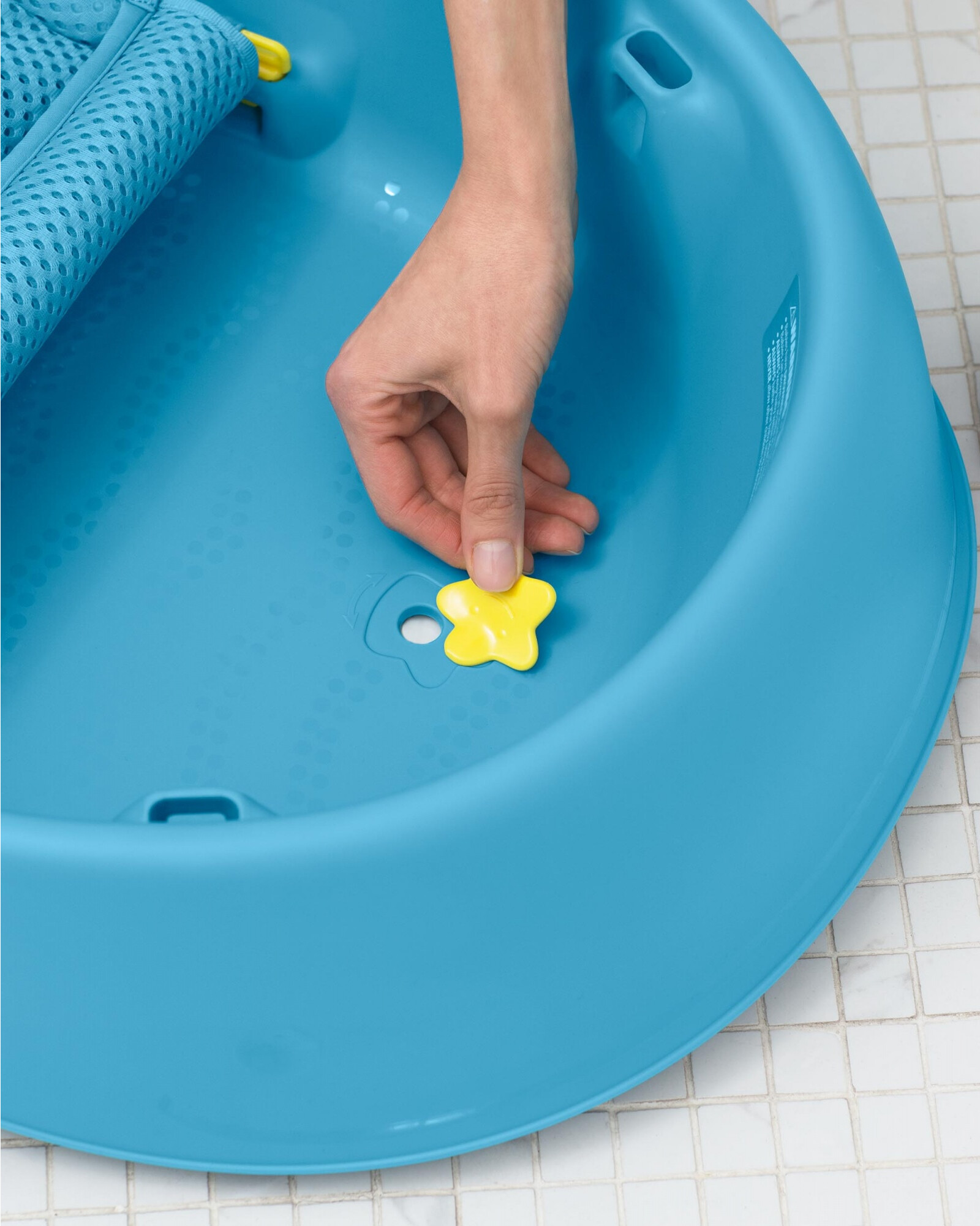 Bañera tres etapas, azul Bañera tres etapas, azul