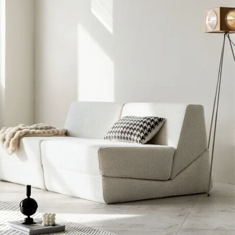 Sillón Sofá Plegable Lumax Modelo Lahti en caja Compactado Beige