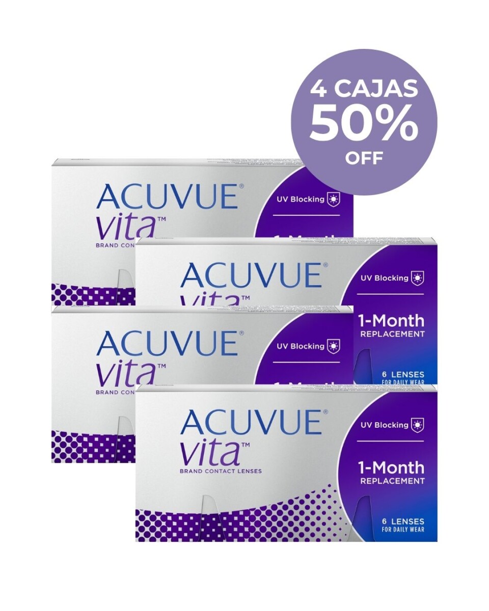 Promoción 2 + 2 Acuvue Vita Esférico 