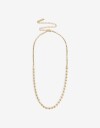 Collares Cortos Metal Collar Corto Cubic Zirconia - Dorado