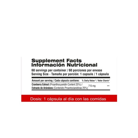 ¡OFEERTA POR VENCIMIENTO! Extracto de Arándanos Rojo 60caps Qualivits ¡OFEERTA POR VENCIMIENTO! Extracto de Arándanos Rojo 60caps Qualivits