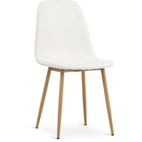 Silla Comedor Jonstrup Blanca/Roble Natural