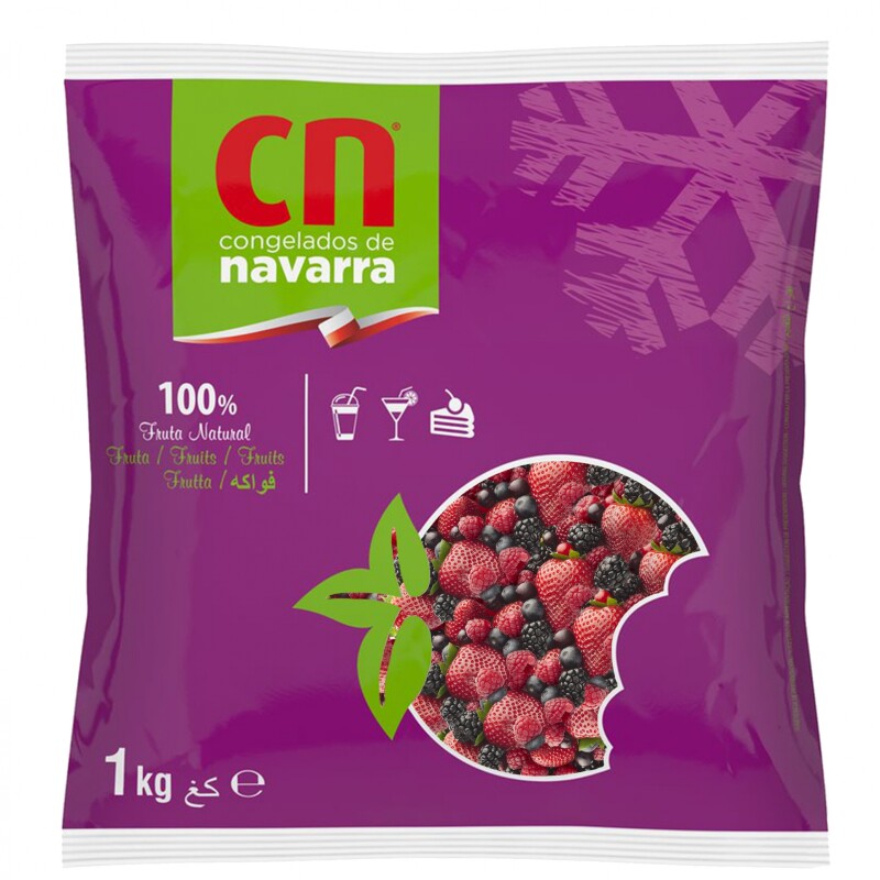 Frutos del bosque Congelados del Navarra - 1kg Frutos del bosque Congelados del Navarra - 1kg