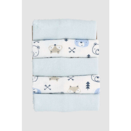 Set 5 babitas varon Celeste