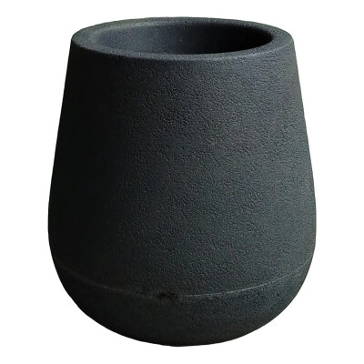 Maceta Plástico Mate 40 Gris Grafito