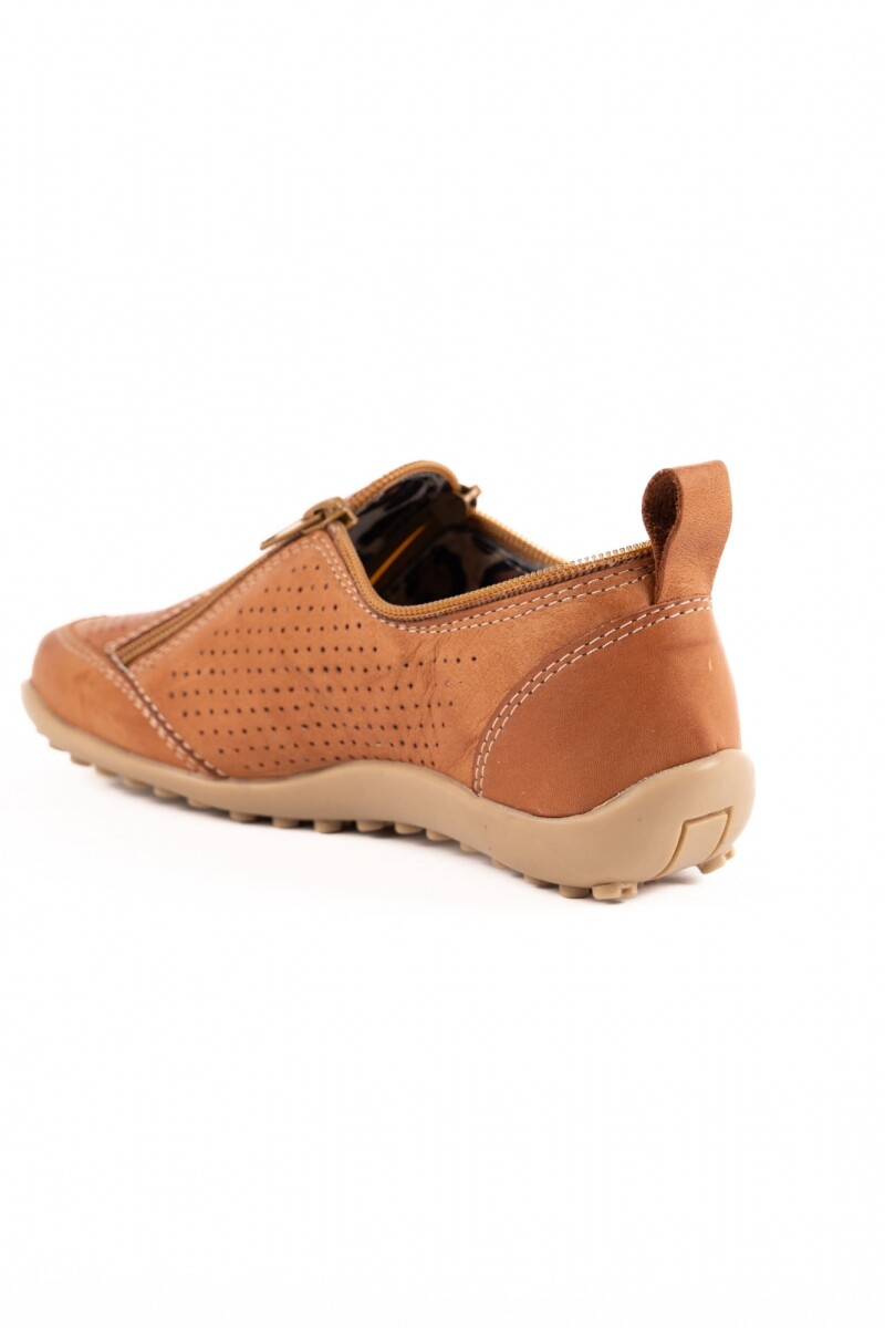 Zapato zipper calado Terra