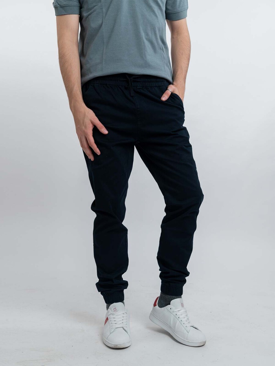 Pantalón Flat Jogger - Navy 