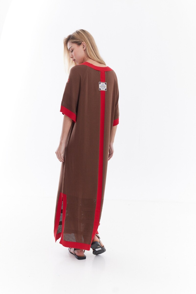 Vestido Noor Marrón