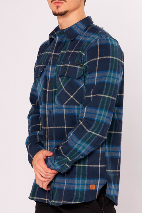 CAMISA MICO RUSTY Navy