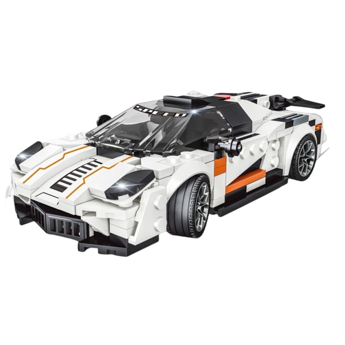 Bloques ensamble auto de carreras - N/a 