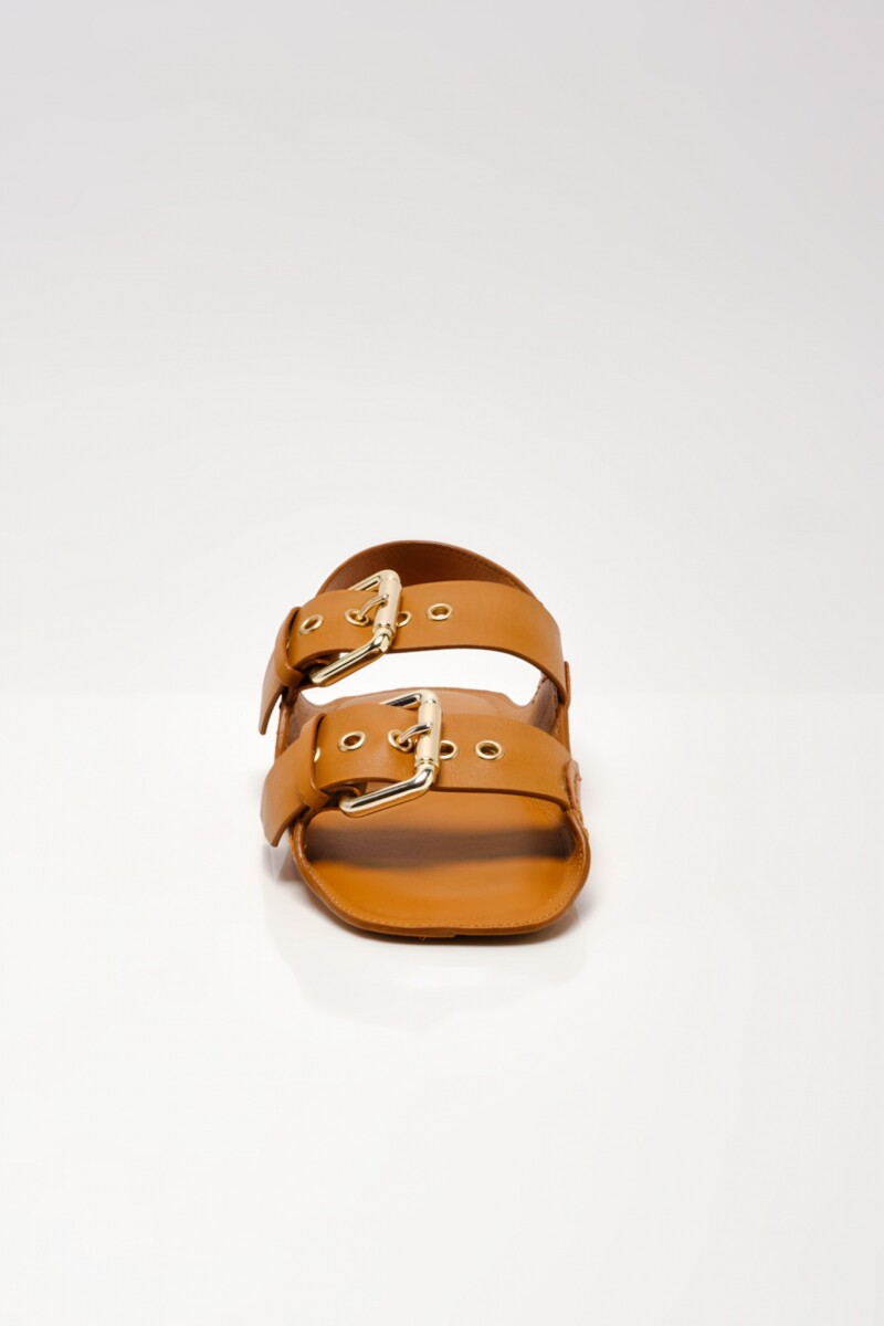 Sandalia Blossom Marron