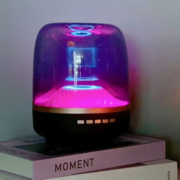 Parlante Bluetooth Glass 5 Rgb Bateria Tarjeta PARLANTE GLASS 5 BASS