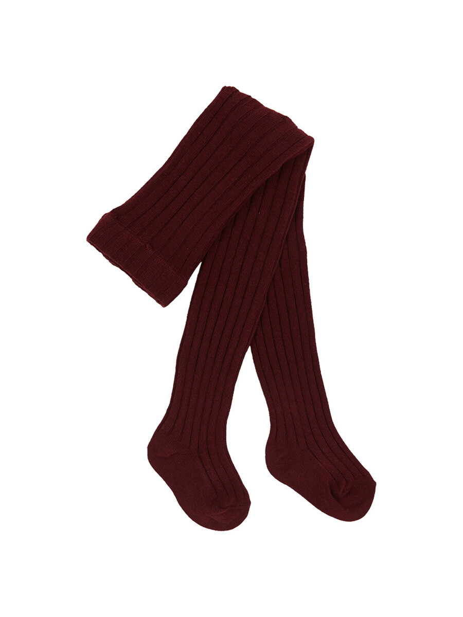 Leotardos Basicos Canale Granate