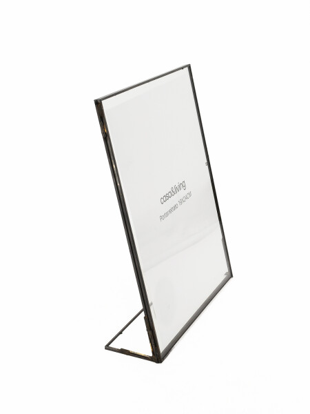 PORTARETRATO DE METAL NEGRO