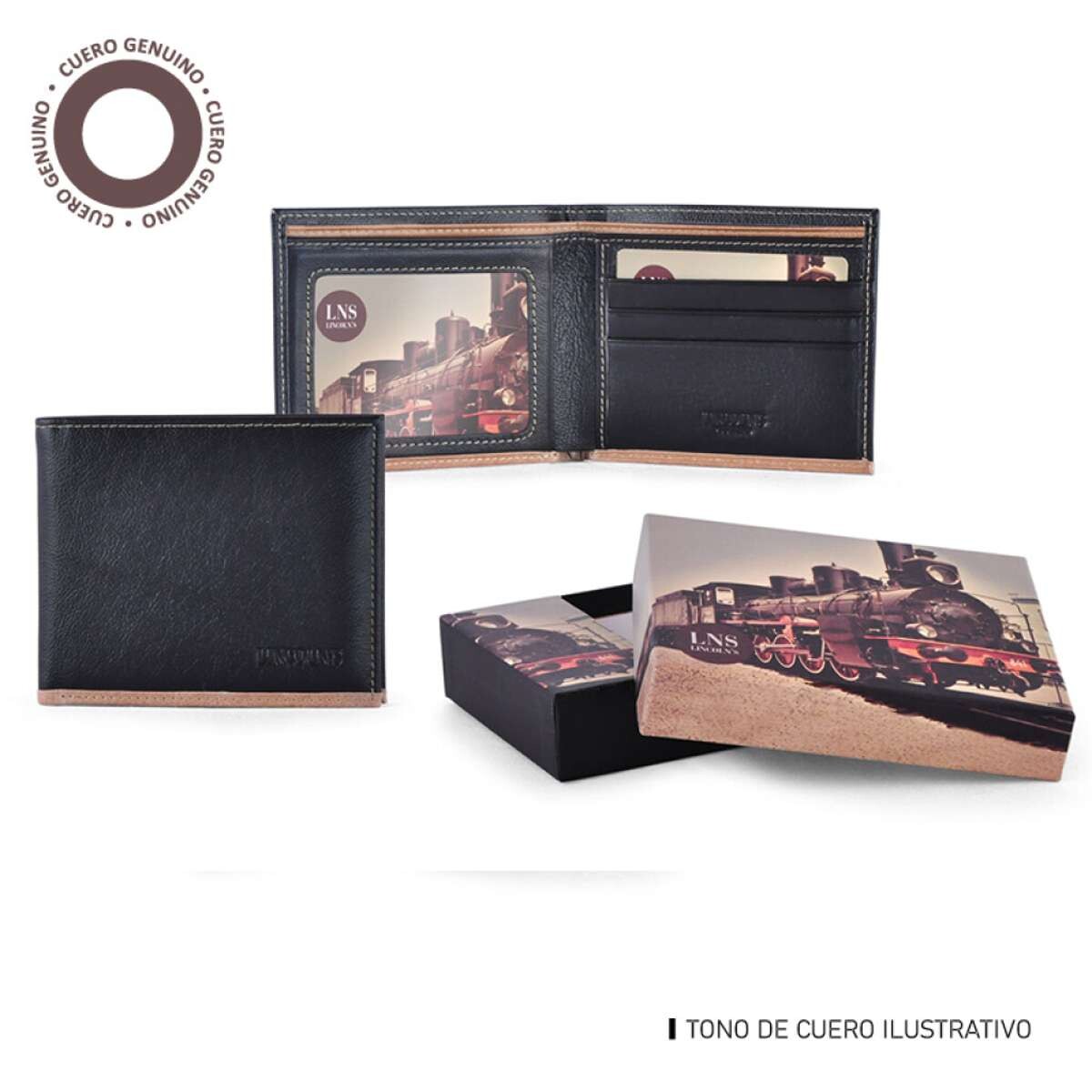 Billetera Anubis - Negro 