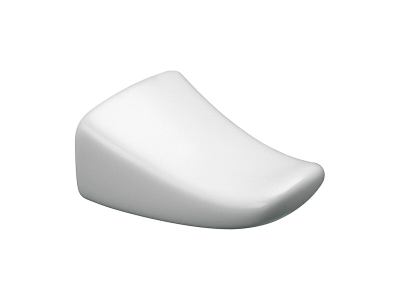 Percha Blanca Baño Brillo Accesorio Simple 