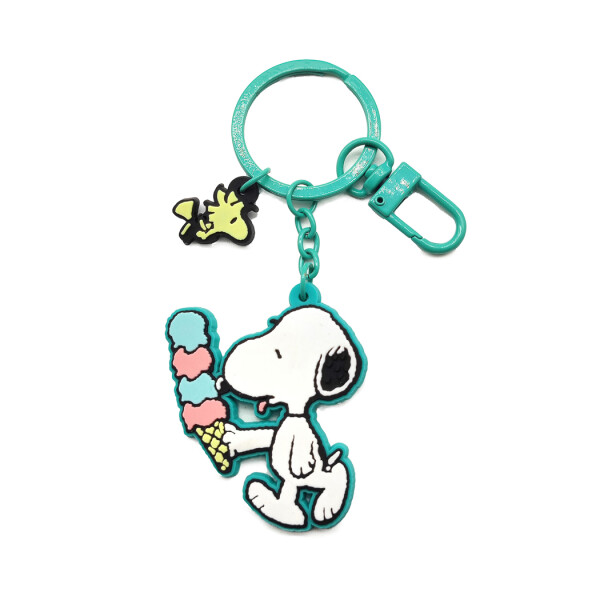 Llavero hobbie Snoopy verde