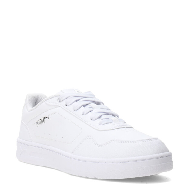 Championes de Mujer Puma Court Classy Blanco - Plata