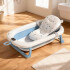 Bañito Plegable Cambiador Baño Con Sensor Temperatura Bañera Bebes Ducha Banito Imback Color Azul Bañito Plegable Cambiador Baño Con Sensor Temperatura Bañera Bebes Ducha Banito Imback Color Azul