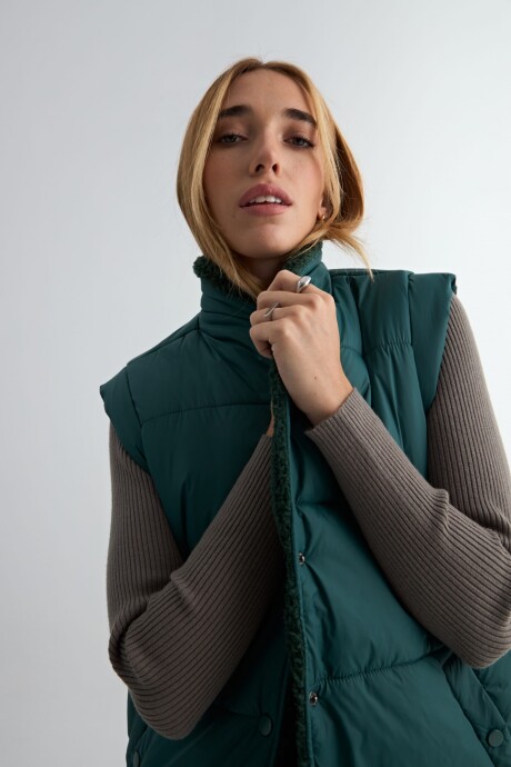 CHALECO SHERPA NOEMIE Verde