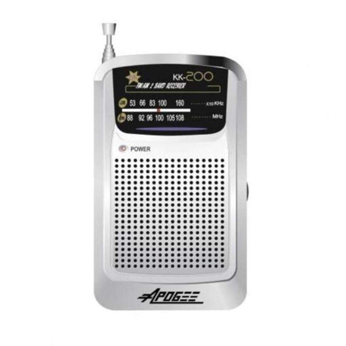 Radio Portátil Apogee - Kk200 Am/fm 
