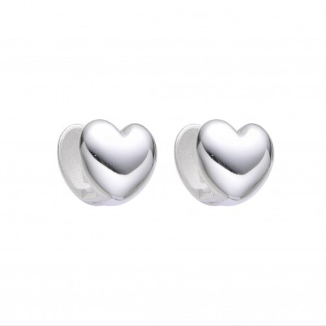 Par aros de plata 925, CORAZON Par aros de plata 925, CORAZON