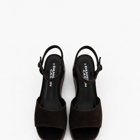 SANDALIA MECRA Chocolate