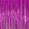 CORTINAS DECORATIVAS metalizada fucsia