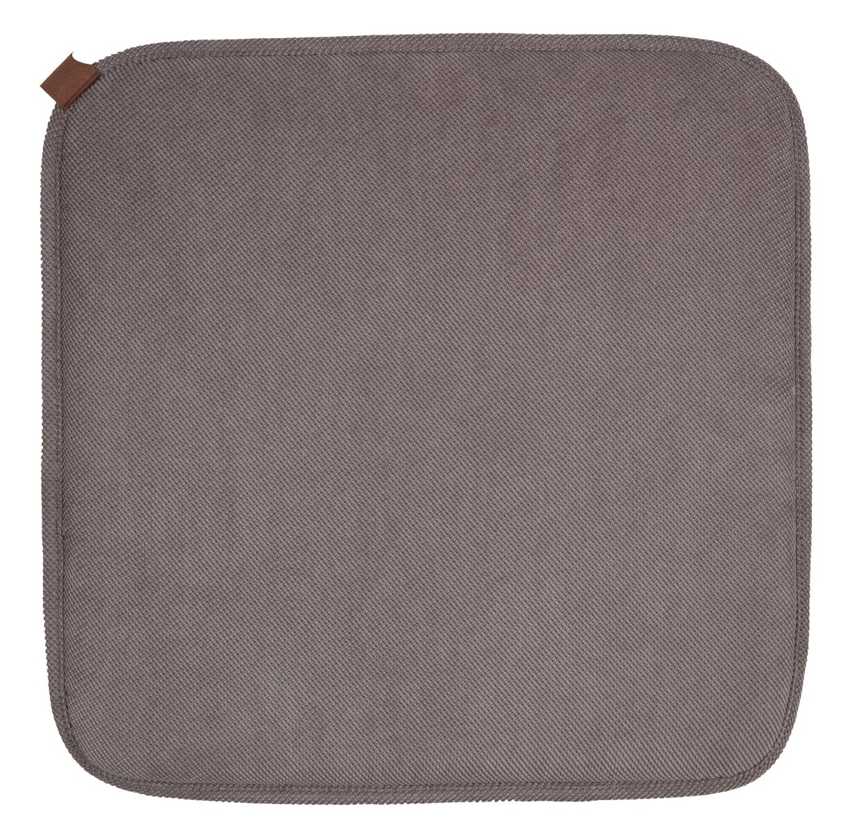 Almohadón de asiento LOMME 38x38x2 gris - Gris 