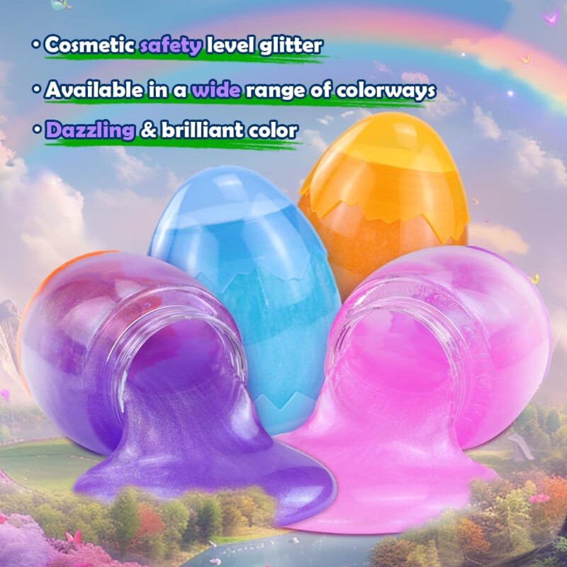 Slime Kit de 4 huevos Cindirella Slime Kit de 4 huevos Cindirella