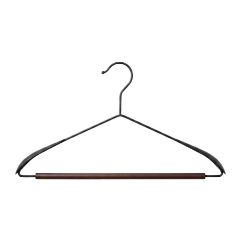 PERCHA MADERA/METAL NEGRO Unica